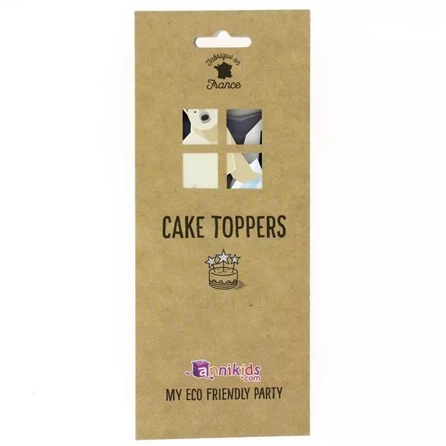 Kit de cupcakes de animales polares