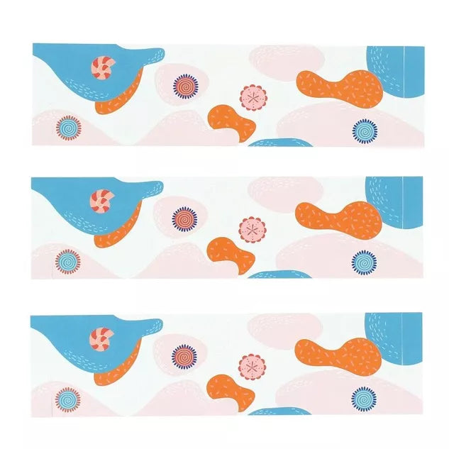 6 servilleteros de papel - coral sirena