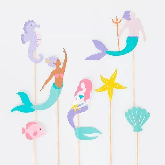 7 adornos para tarta: sirena
