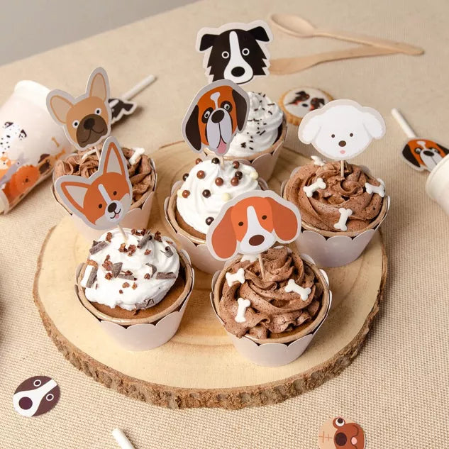 Kit de cupcakes - perros