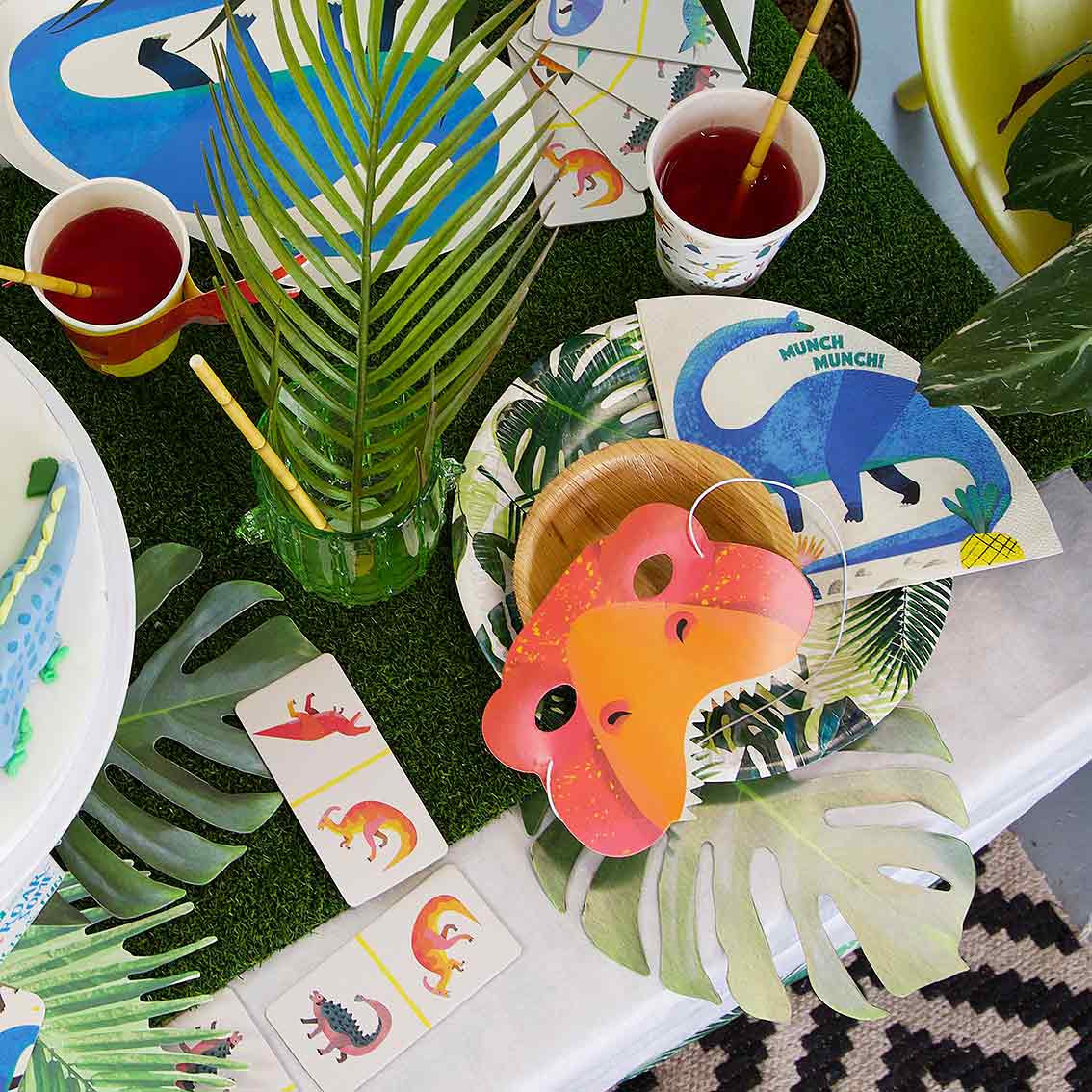 Platos Tropicales - Paquete de 8