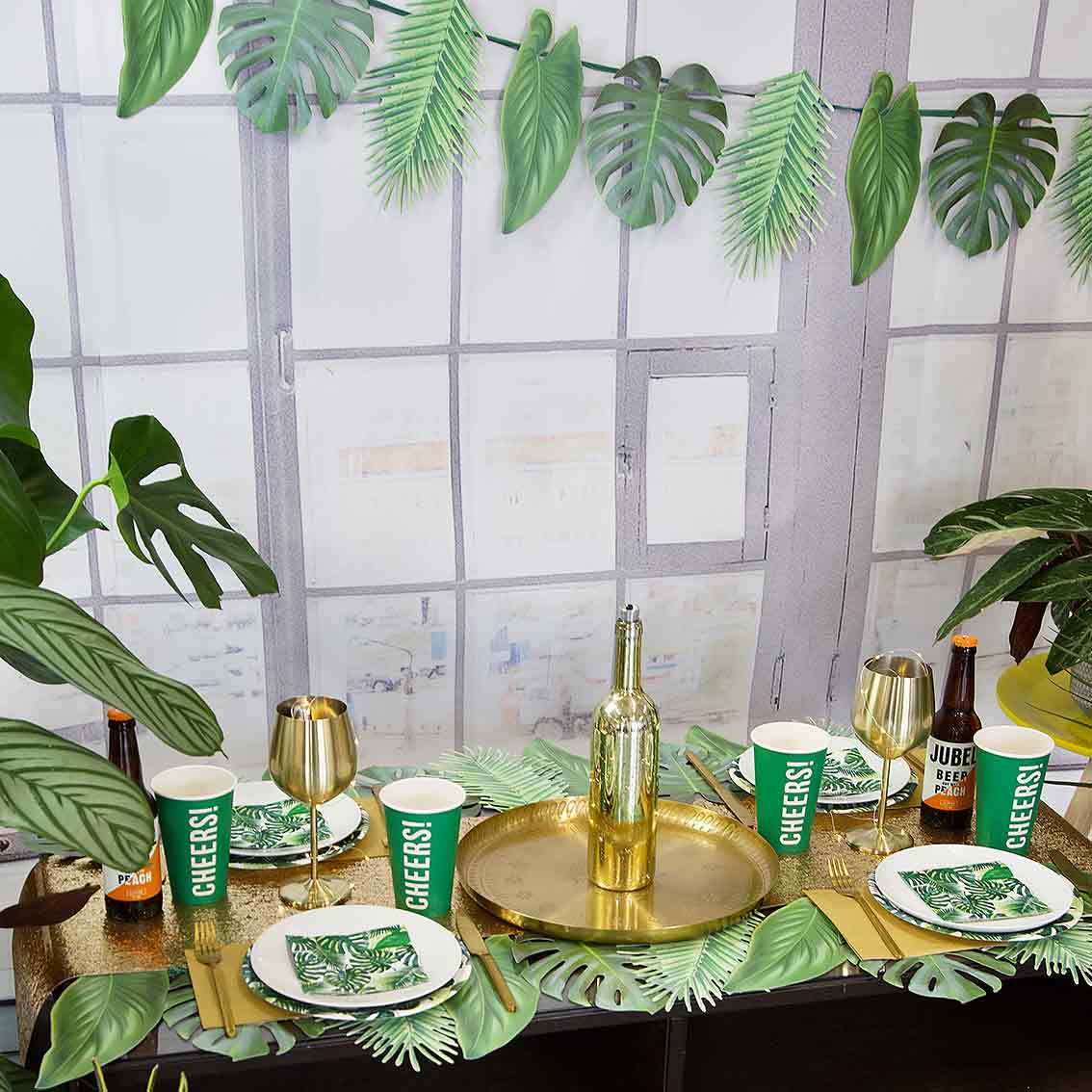 Servilletas de cóctel tropicales - Paquete de 20