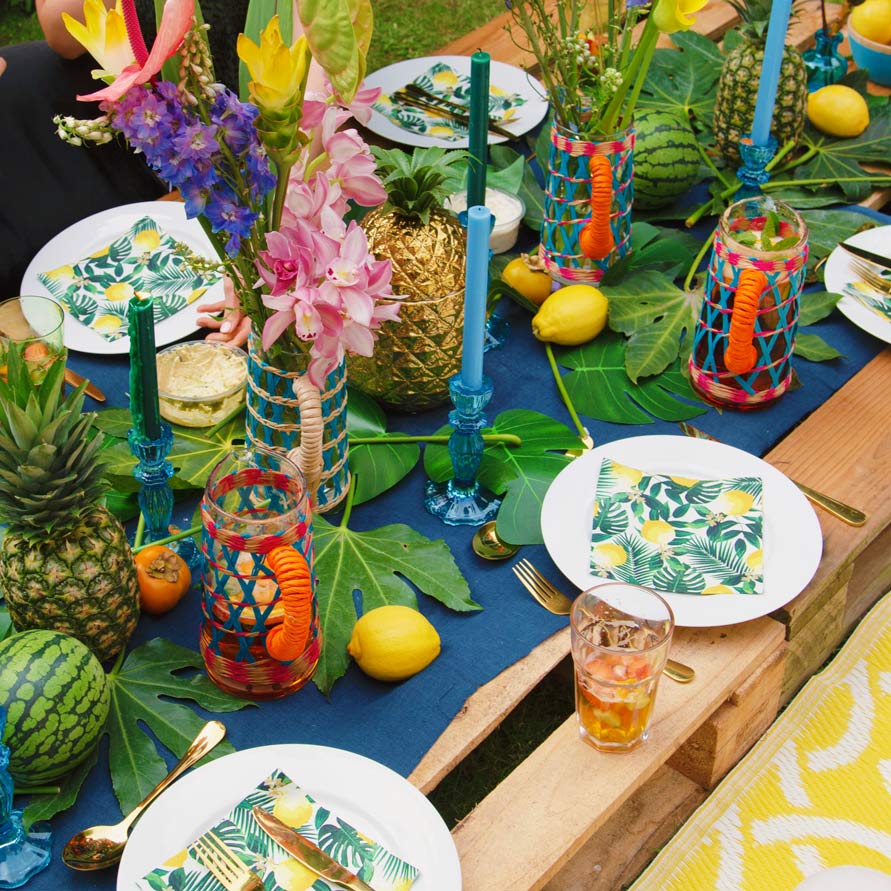 Servilletas Tropical Lemon - Paquete de 20