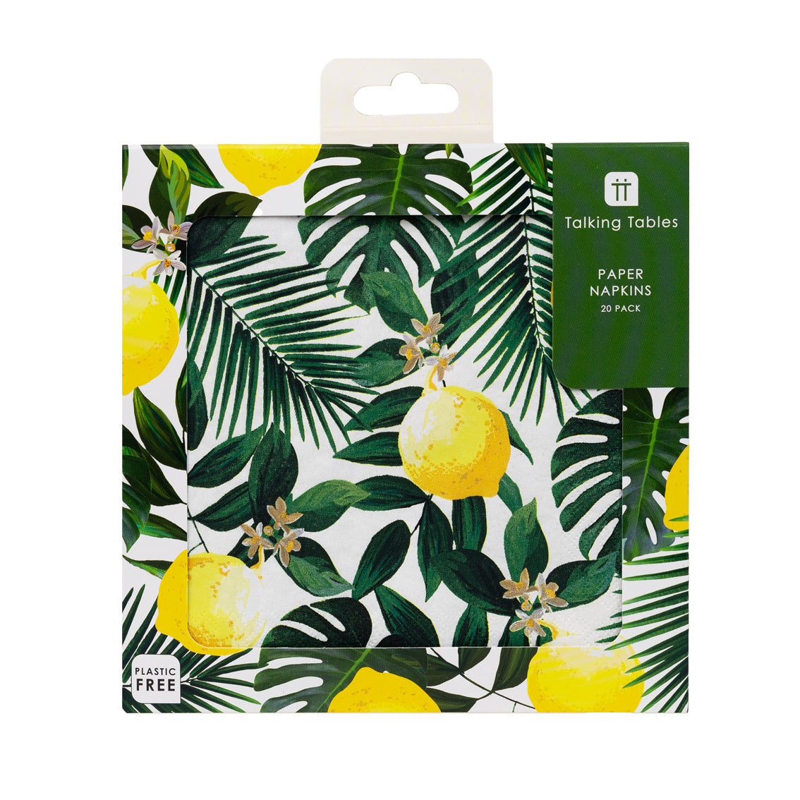 Servilletas Tropical Lemon - Paquete de 20