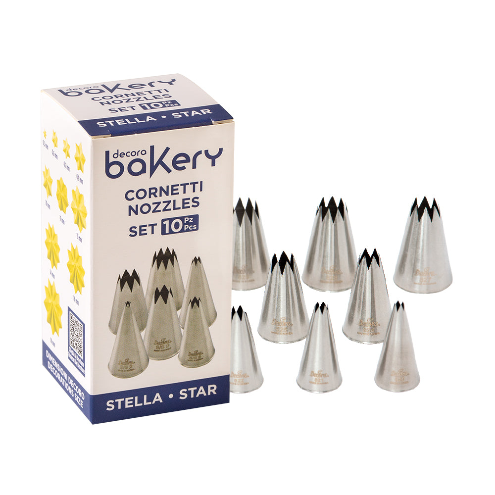 SET DE BOQUILLAS ESTRELLA 10 UDS