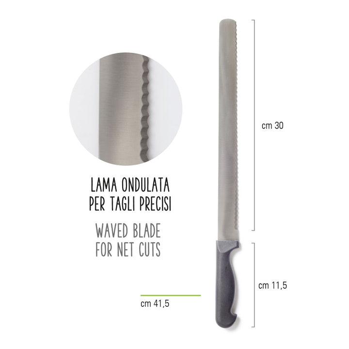 Cuchillo dentado multiusos Tamaño: 41,5 cm