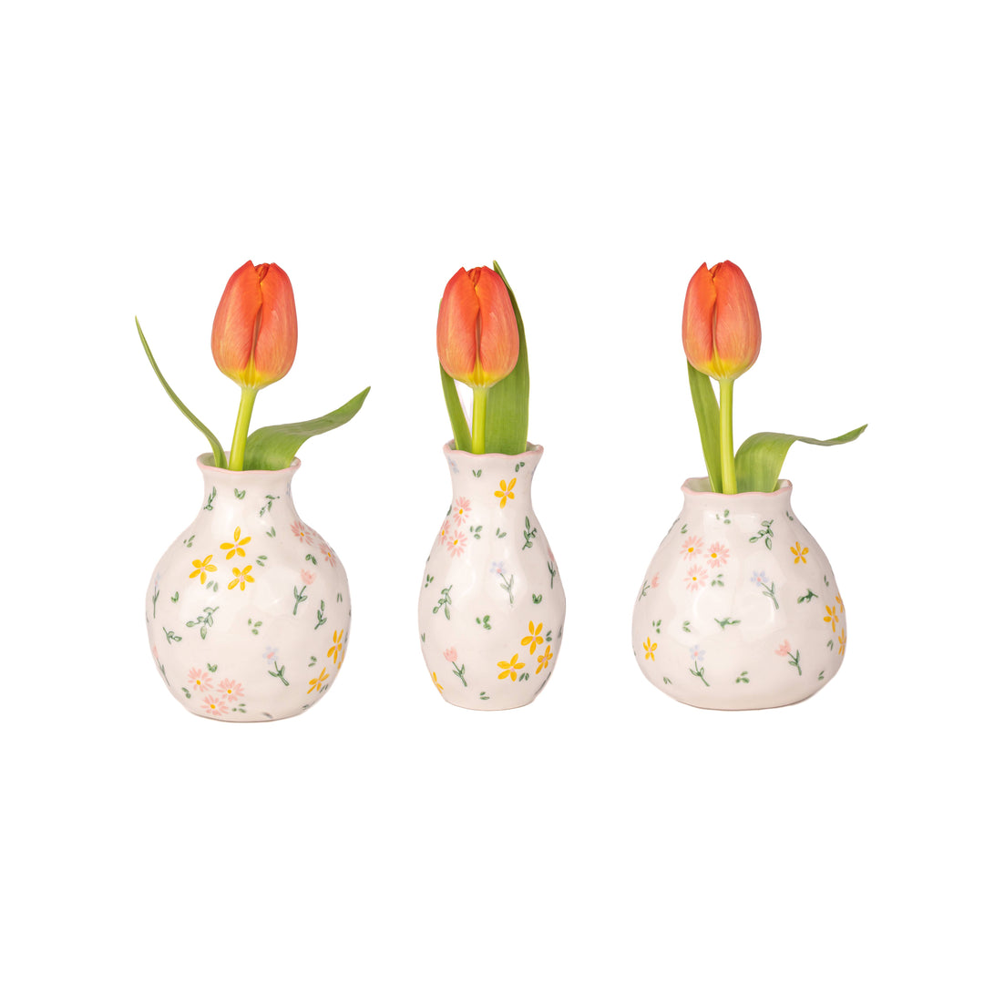 Jarrones Mini con Flores Ditsy - Surtidos