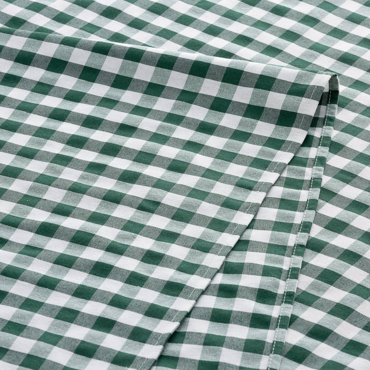 Tela al corte continuo algodón cuadro vichy ancho 280 cm