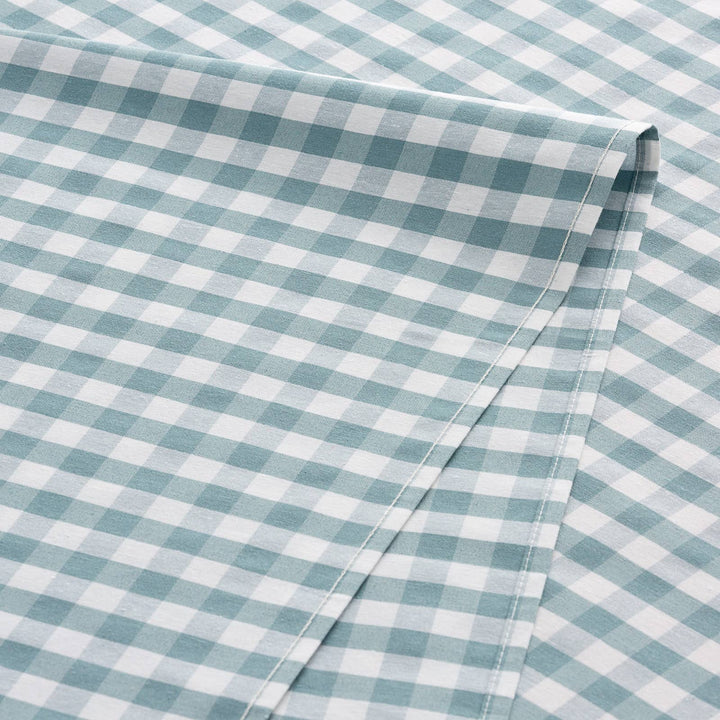 Tela al corte continuo algodón cuadro vichy ancho 280 cm