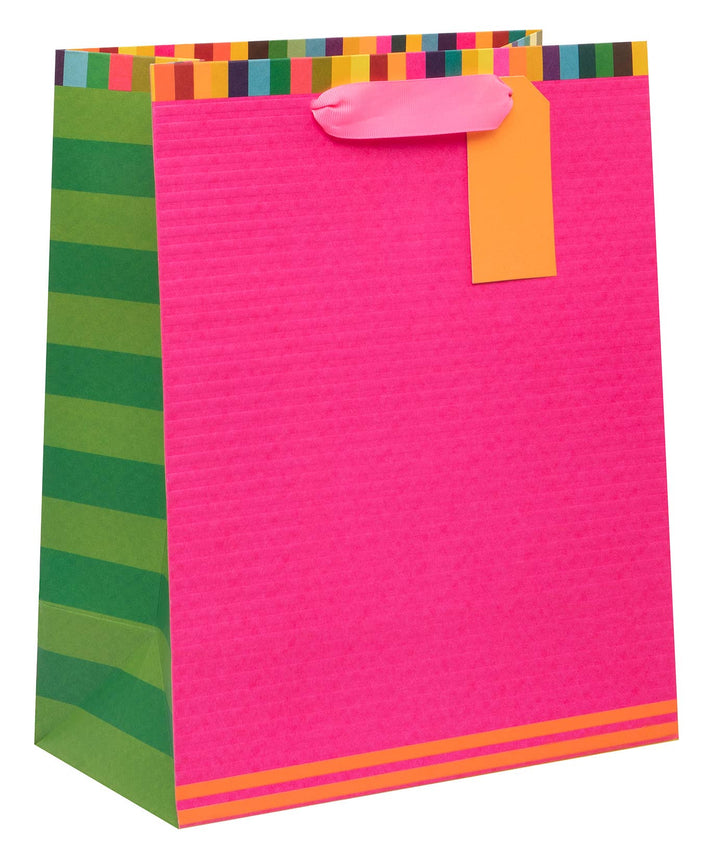 Bolsa grande para regalo Colour Hub rosa