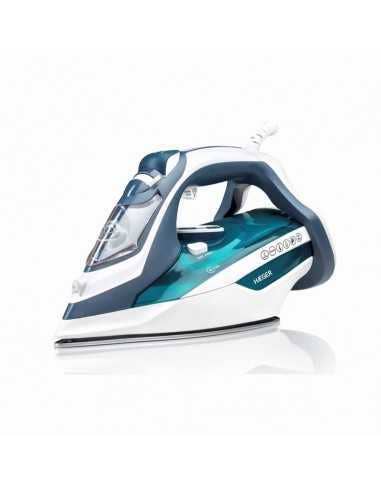 Plancha de vapor ULTRA STEAM Haeger - 2800 W con base de acero inoxidable