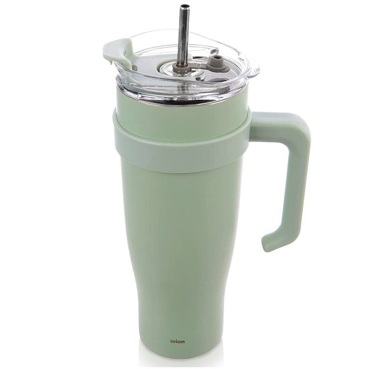 Termo de acero color verde menta con asa TERMO 1,2 l 112282