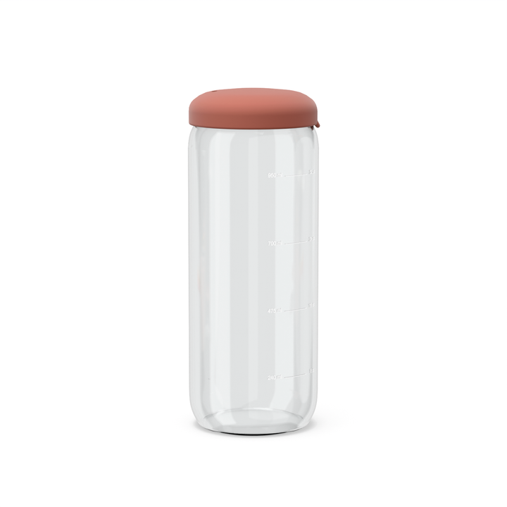 Tarro de almacenamiento de alimentos en vidrio de borosilicato 1000 ml