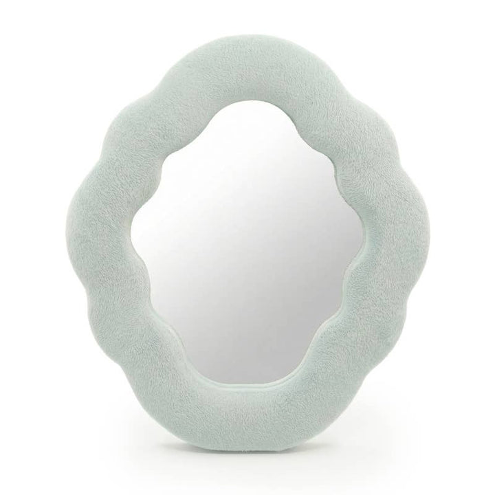 Espejo Suave y Ondulado - Nube - Azul Nube - 28x24x2,3cm