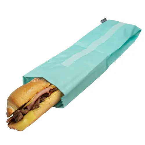 Porta bocadillo baguette turquesa