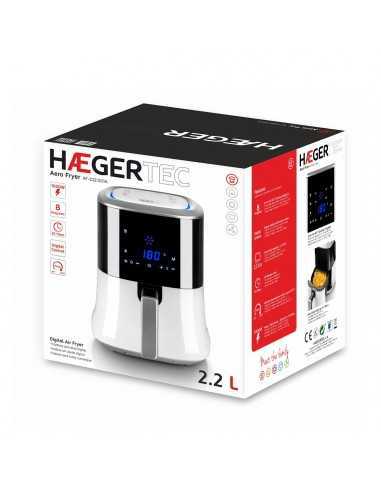 Freidora digital sin aceite HAEGER Aero Fryer - 2,2 L, 8 programas, 1000 W