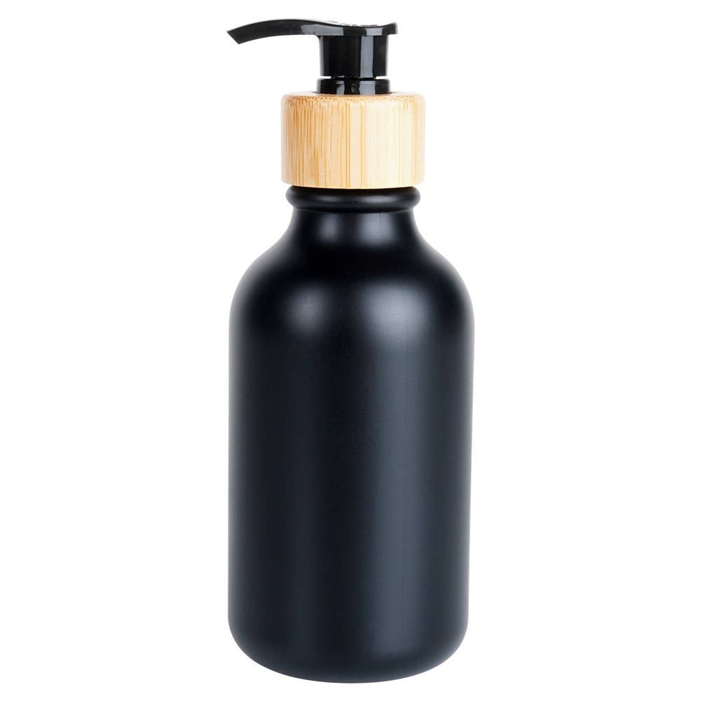 Dispensador de jabón negro 300 ml 569963