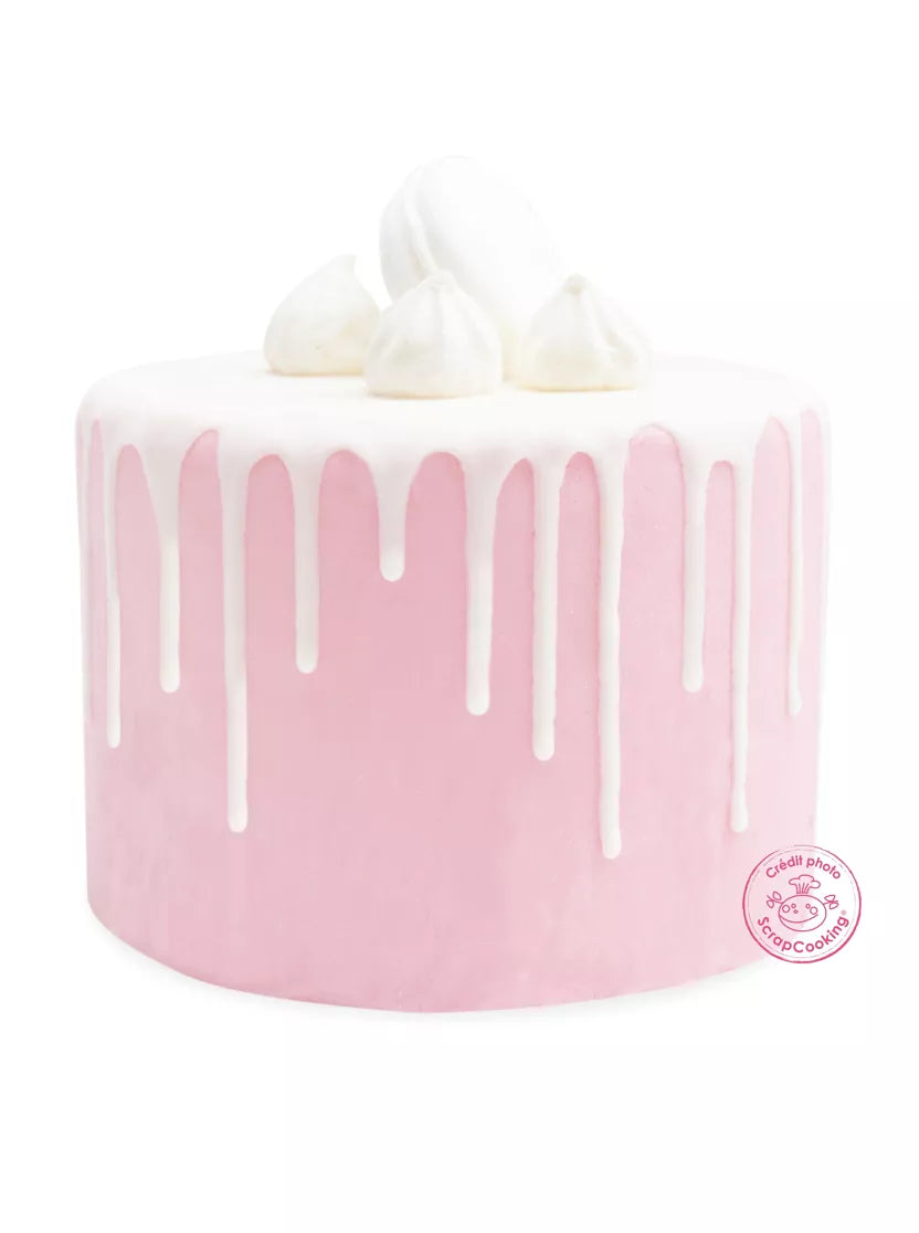 Glaseado blanco listo para usar - sabor chocolate 130G