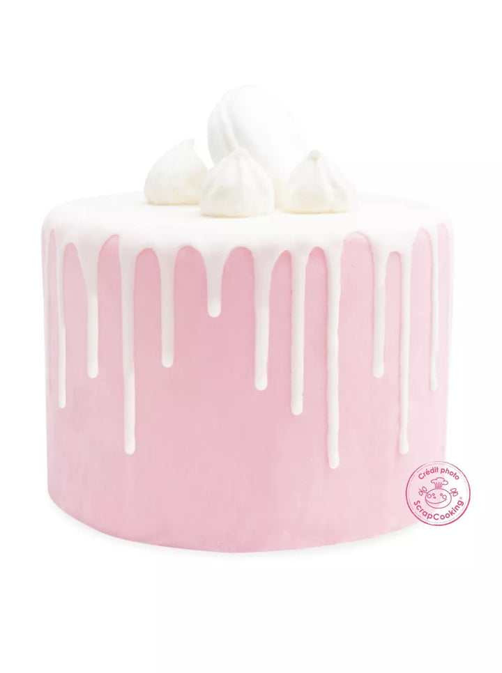 Glaseado blanco listo para usar - sabor chocolate 130G