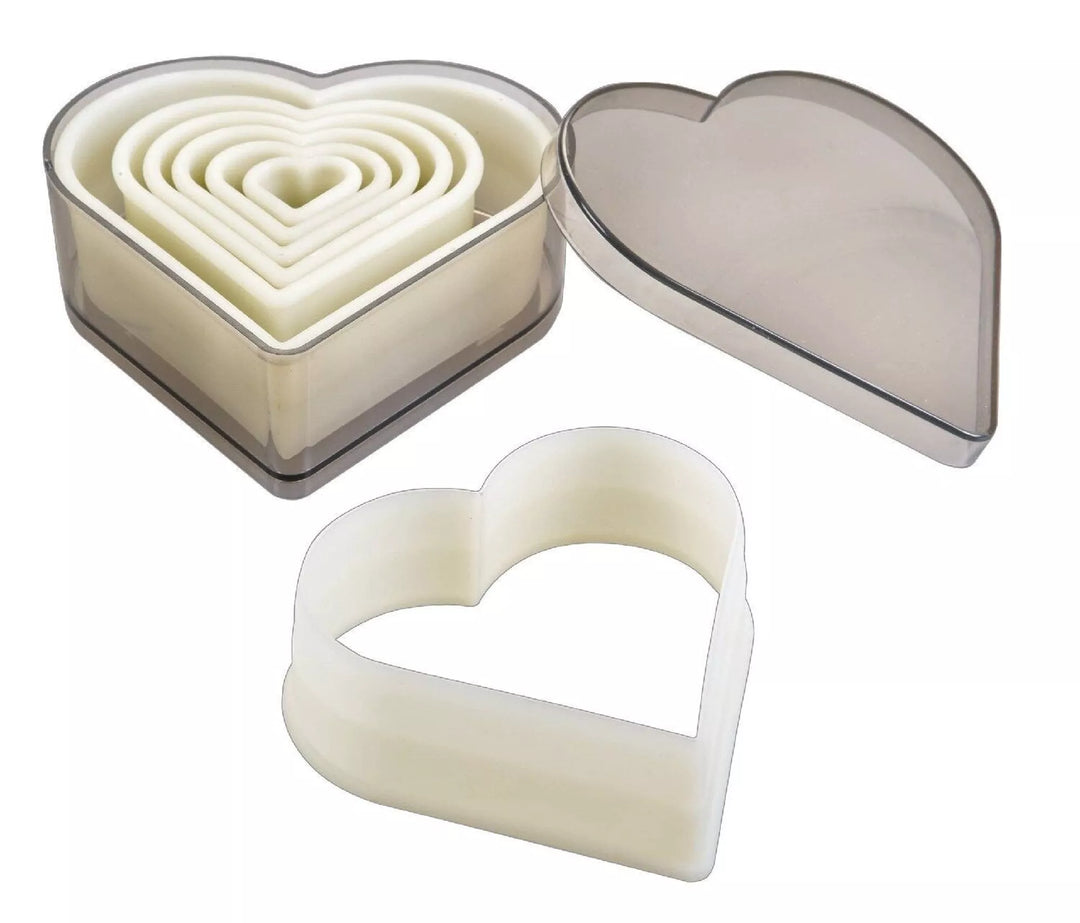 IBILI - Corta masas corazon liso (7 pc)