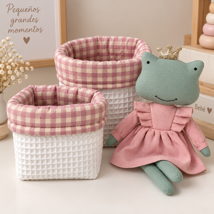 Set de 2 organizadores para la habitación del bebé