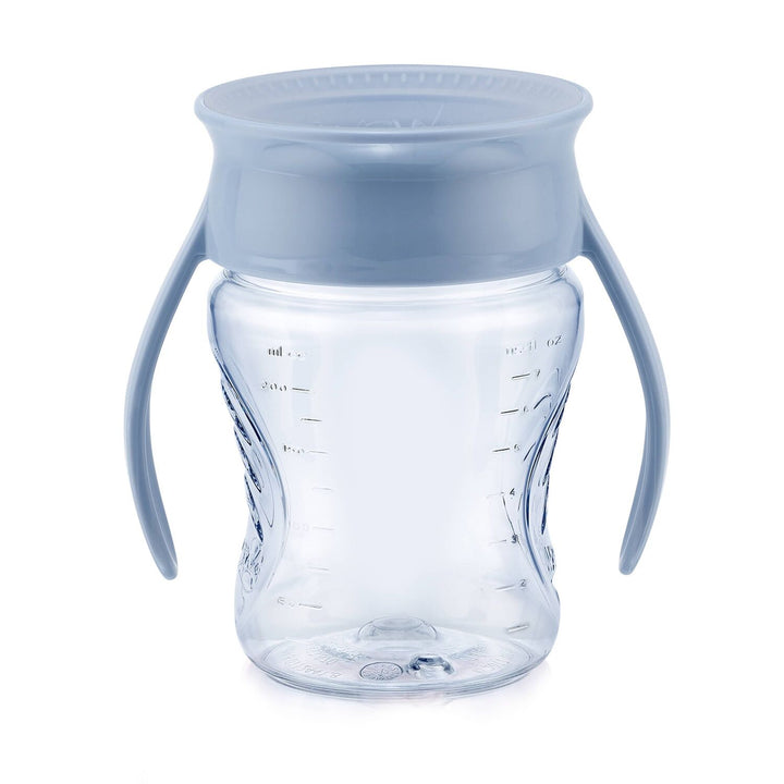 Vaso para bebé azul 360° 6 meses - 207 ml