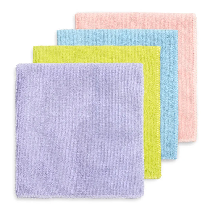 Mery - Pack de 4 Bayetas de Microfibra Ultra Absorbentes 38x36 cm