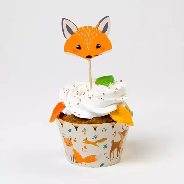 Kit de cupcakes de animales del bosque