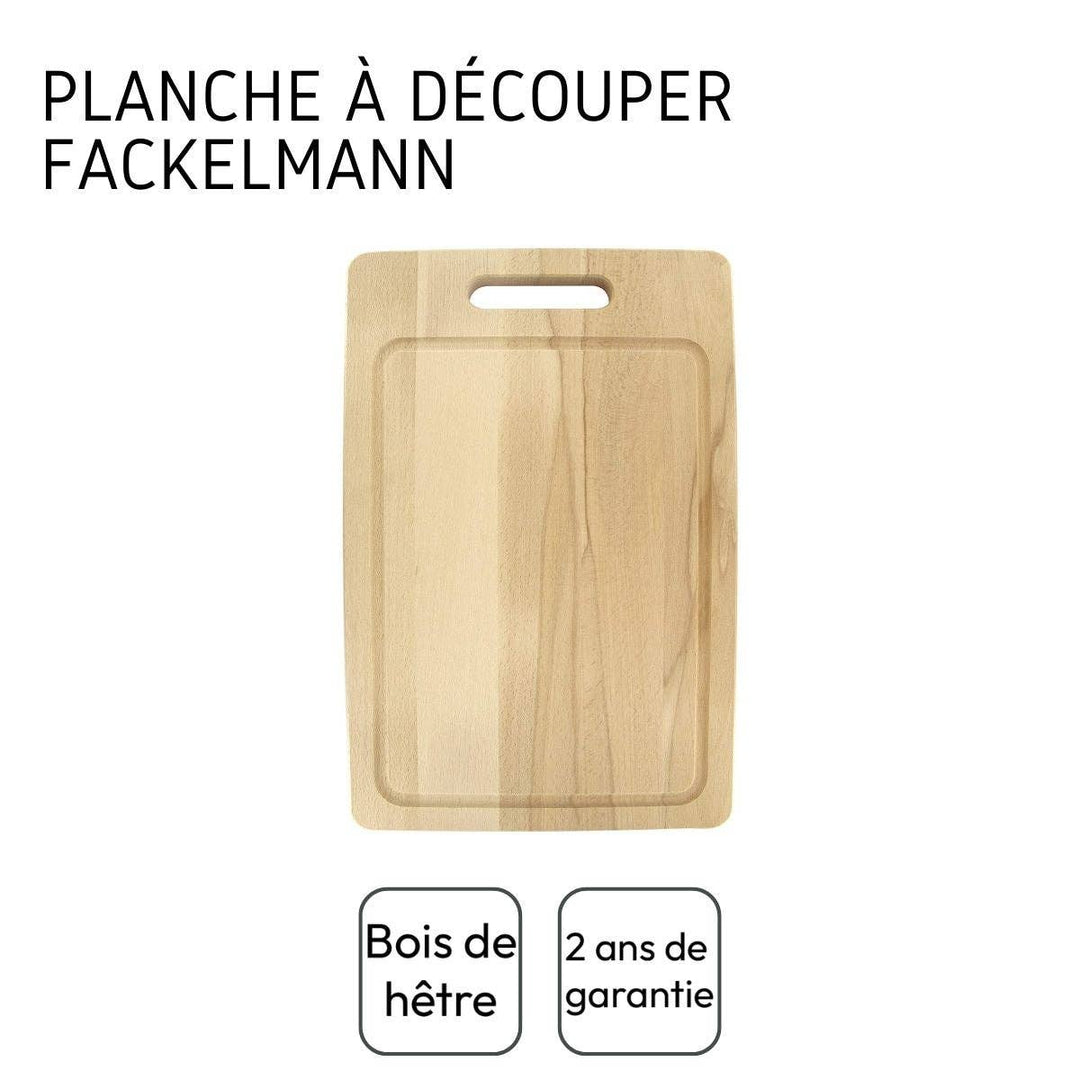 Tabla de cortar rectangular de madera 44 x 30 cm Fackelmann Wood Edition
