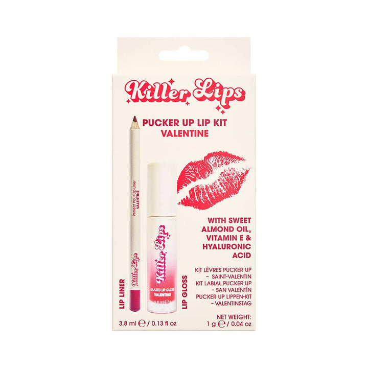 Kit de Labios Killer Lips Pucker Up - San Valentín