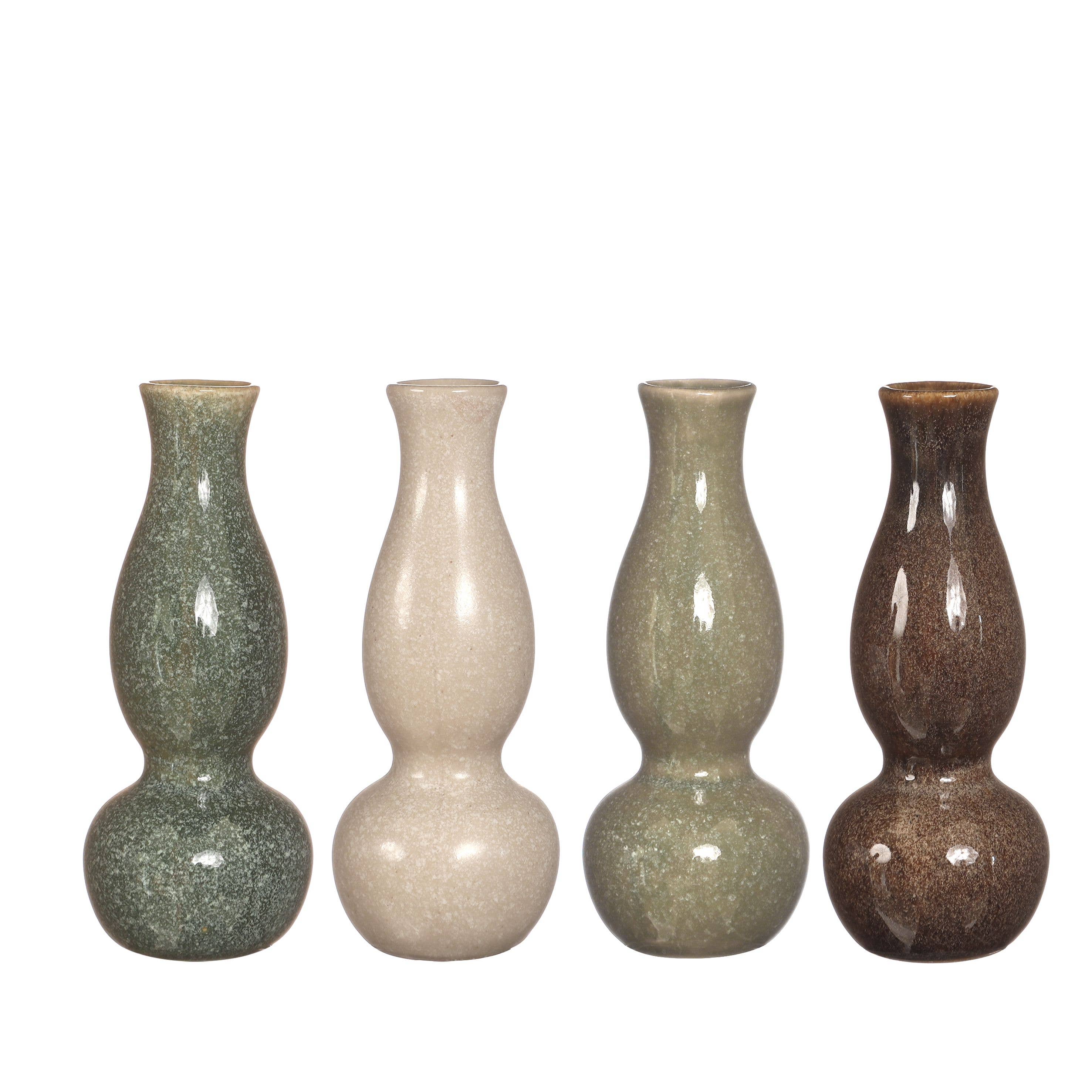 Ivy jarrón - Verde claro jaspeado