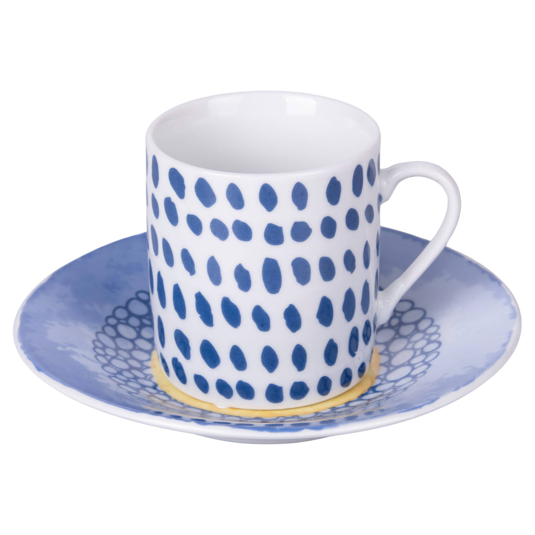 Marea Set 6PCS Tazas 90ML/ Platillo
