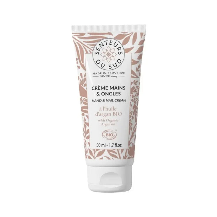 Crema de manos y uñas con aceite de argán
