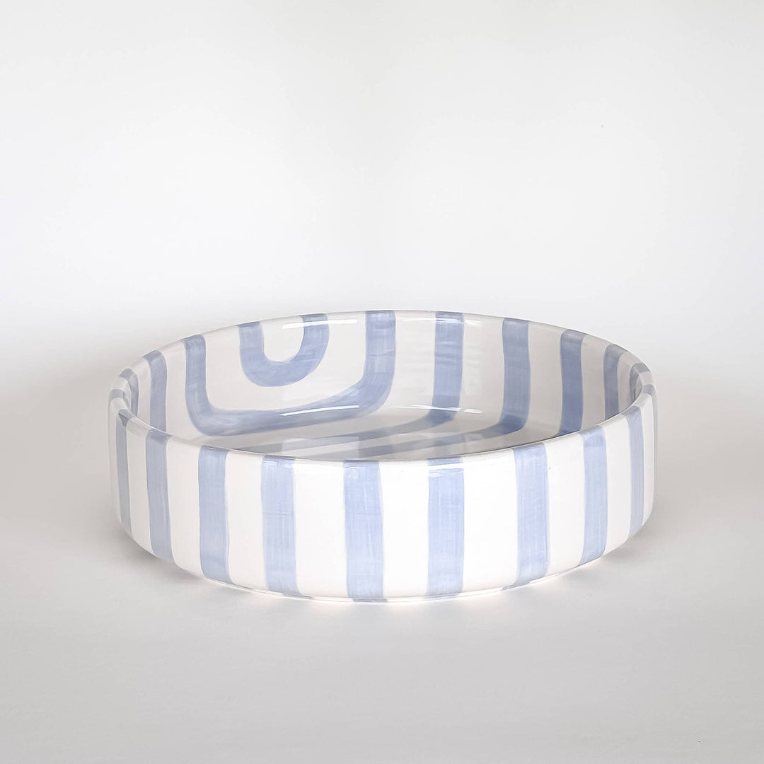 Cuenco grande Stripes - morning azzurro