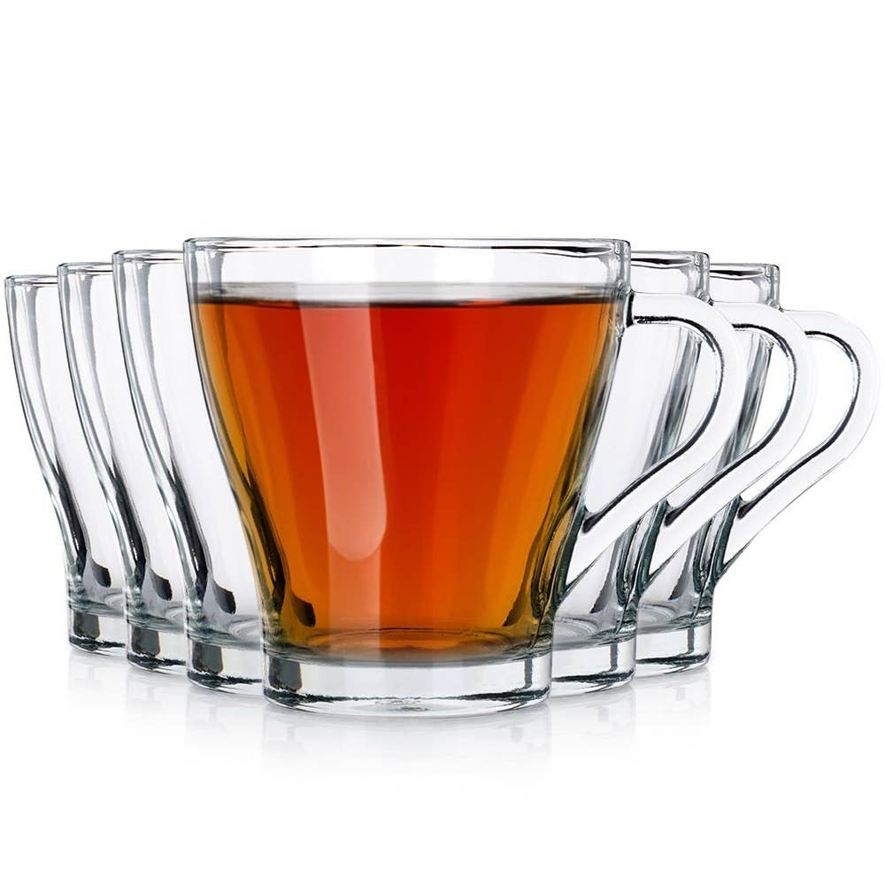 Vasos para café y té 250 ml 6 unidades 139613