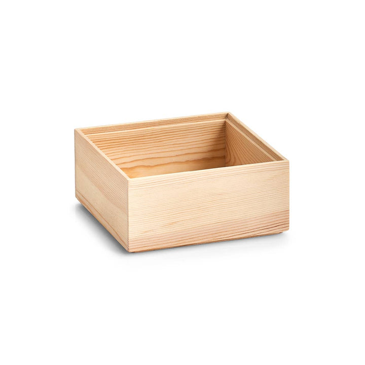 Caja organizadora de madera de pino
