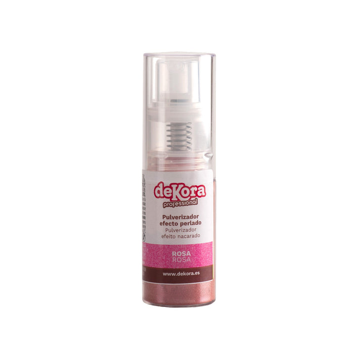 PULVERIZADOR ROSA EFECTO PERLADO 10G SIN E171