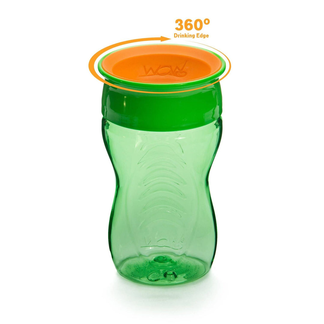 Vaso verde antiderrames de 360° para niños de 12 meses - 296 ml (Copia)