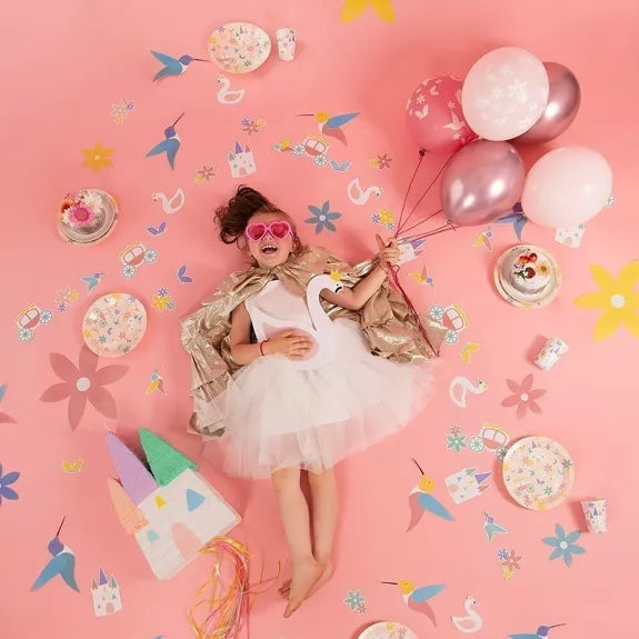 8 platos de papel: princesa 2