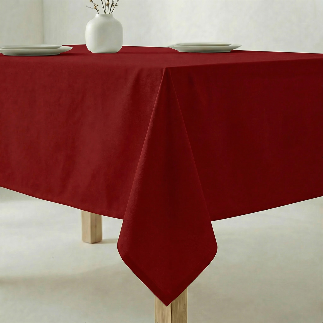 Mantel antimanchas impermeable ROJO