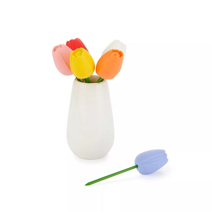 Pic apéritif - Snack fork - Tenedor aperitivo , Tulip x6