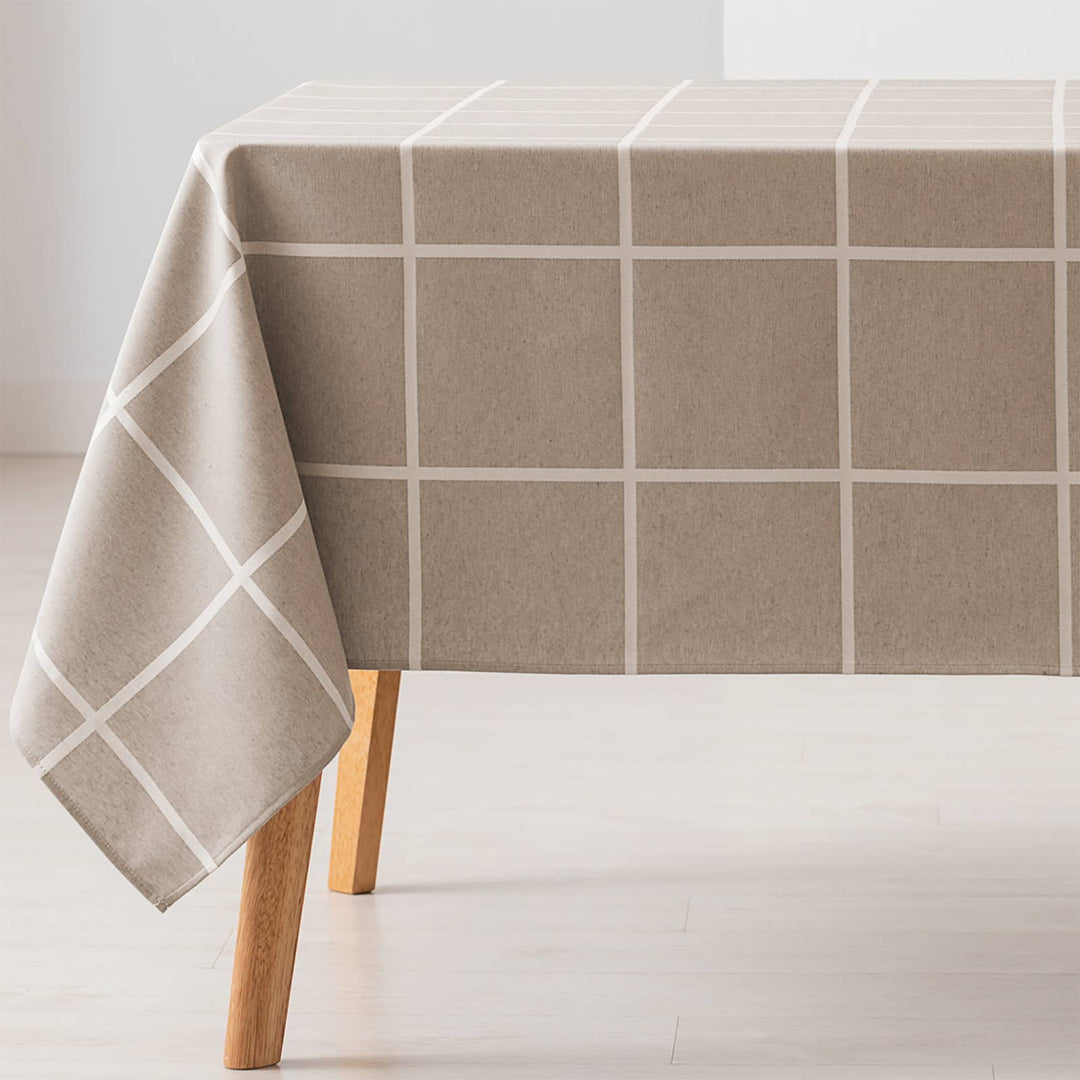 Mantel antimanchas beige  140*100 cm