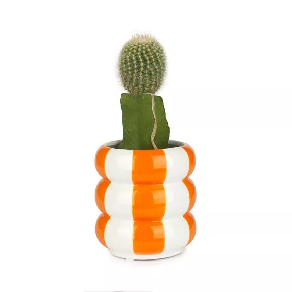 Maceta,Floats,naranja,cerámica,12 cm