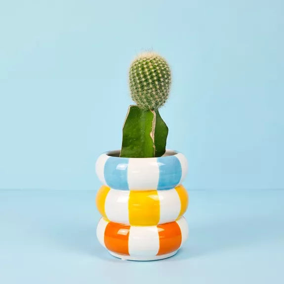 Maceta,Floats,multicolor,cerámica,12 cm