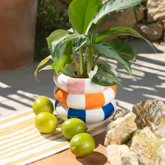 Maceta,Floats,multicolor,cerámica,14.5 cm