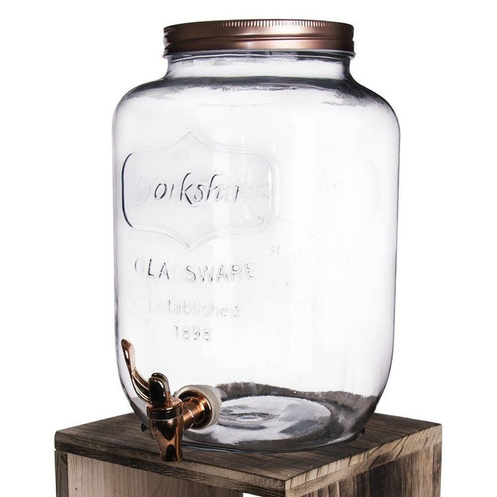 Dispensador con Grifo de Vidrio 8,8 l