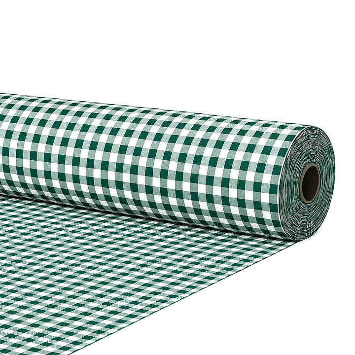 Tela al corte continuo algodón cuadro vichy ancho 280 cm