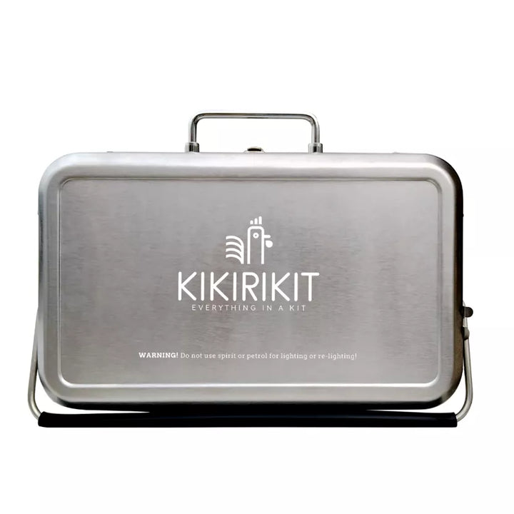Barbacoa Portátil Plegable de Carbón - GRIS