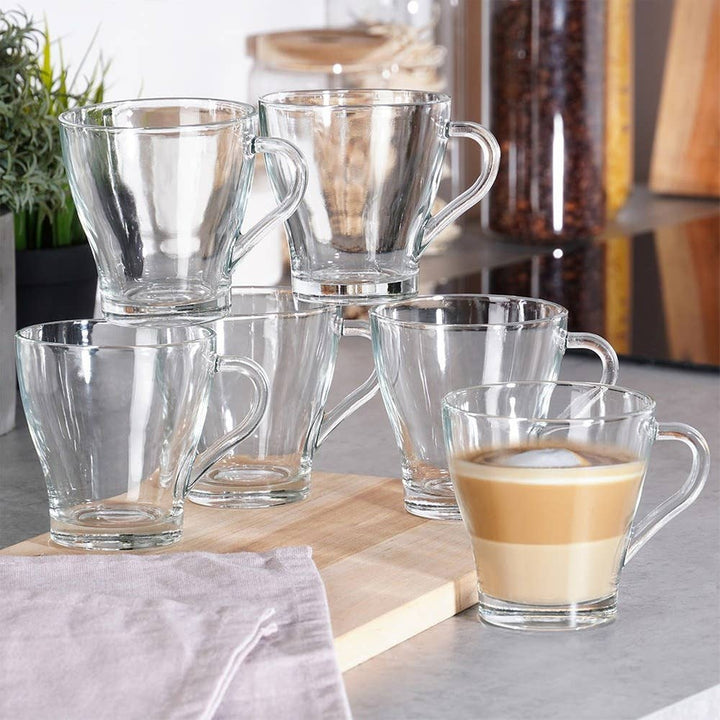 Vasos para café y té 250 ml 6 unidades 139613