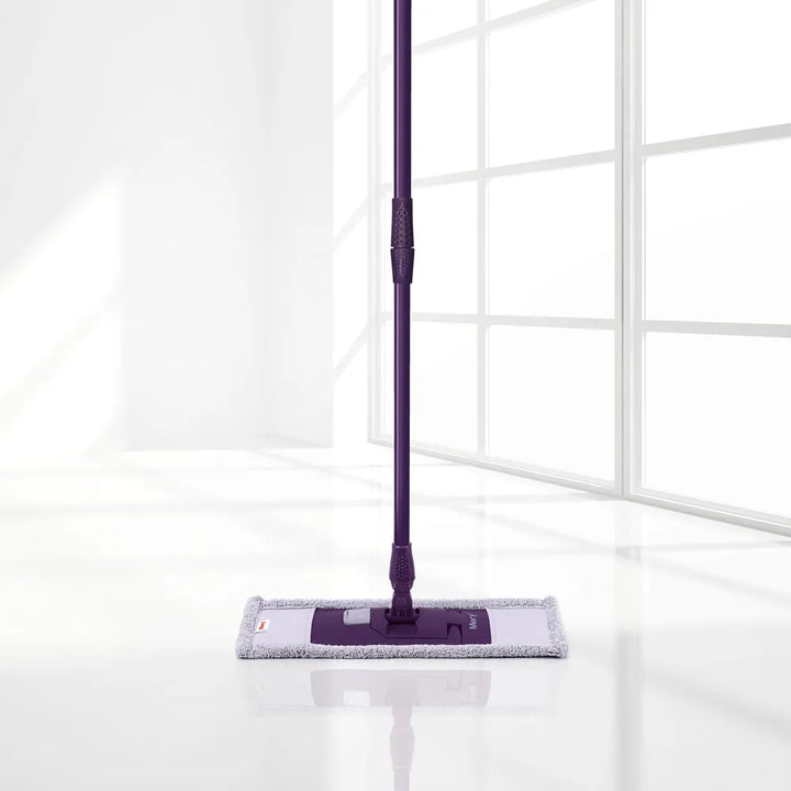 Mopa Microfibras 100% de 45 cm con palo Telescópico 360º